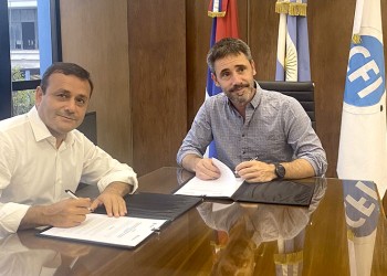 Herrera Ahuad suscribió acuerdo con el CFI