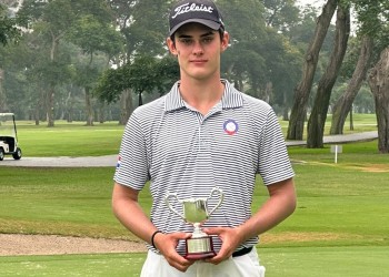 Golf: Matías se subió al podio en Perú