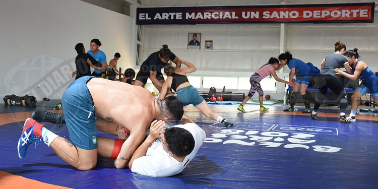 ORGULLO NACIONAL. El equipo argentino se prepara en Posadas para afrontar los compromisos de la temporada.