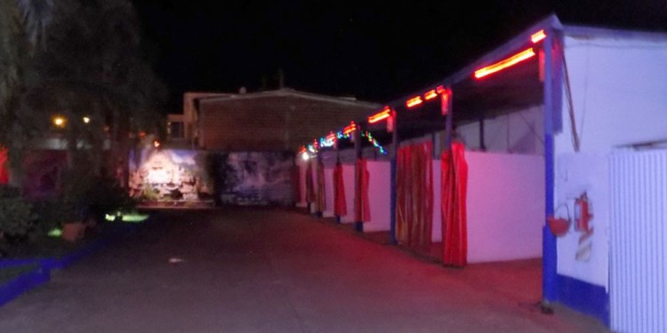 INVESTIGACIÓN. La mujer fue estrangulada y asesinada a golpes.