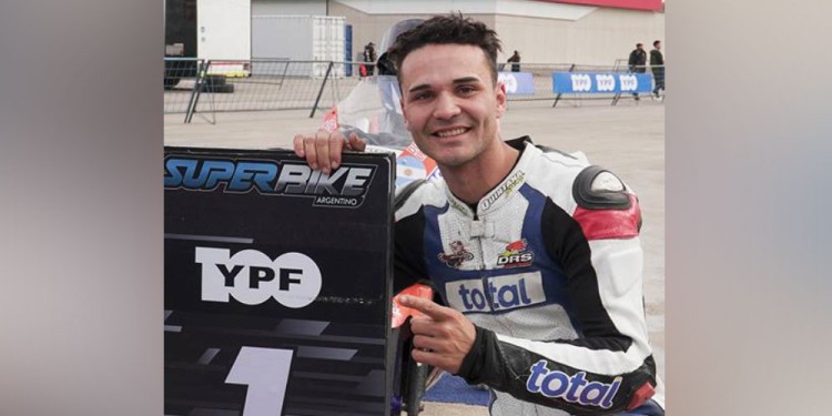 CAMPEÓN. El oriundo de Alem se prepara para otro año de competencia.