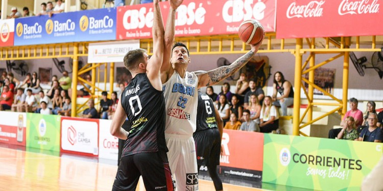 TRASPIÉ. El Celeste viene de caer el último sábado ante San Martín por 77-60. (Foto Prensa San Martín).