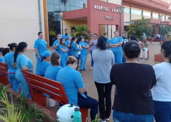 Paro de trabajadores del SAMIC de Oberá: “Tienen la ropa y cobran un básico de $87.000”