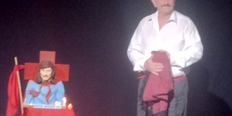 UNA HISTORIA DE FE . Aníbal Bertoni encarna a un devoto del Gauchito Gil.