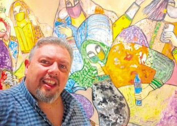 Hugo Quintanilla expondrá  en el Carrousel del Louvre