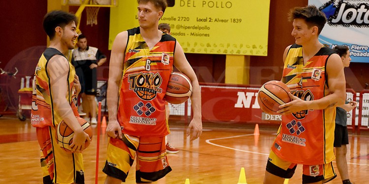 TODO LISTO. El team posadeño es uno de los candidatos a dar pelea.