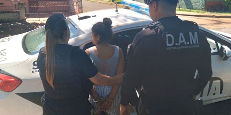 DETENIDA. La joven fue alojada en la comisaría Decimoséptima.
