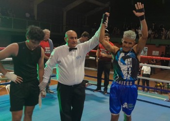 Candelaria alista el cuadrilátero