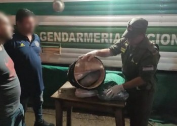 Pasajero transportaba cannabis en bombos a bordo de un colectivo