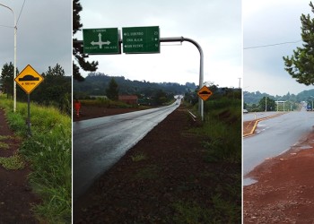 Aurora avanza con la instalación de reductores de velocidad