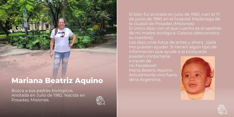 EN MISIONES. Personas nacidas en la provincia buscan información sobre su origen o para contactar a familiares.