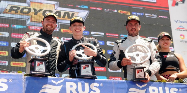 BIEN ARRIBA. El eldoradense volvió a correr y lo coronó con un loable segundo puesto en la primera fecha del TP.