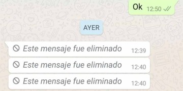 Recuperar mensajes borrados de WhatsApp