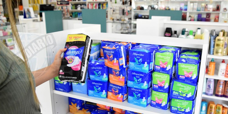 PRODUCTOS MENSTRUALES. Para el relevamiento se tomó como referencia los productos más económicos de cada tipo.