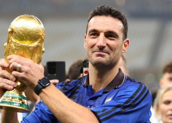 Lionel Scaloni está entre los tres mejores entrenadores del mundo