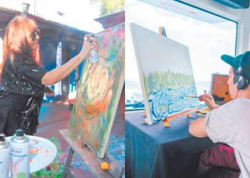 Artistas misioneras expresan el impulso inconsciente de crear