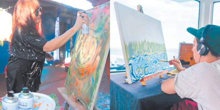 IMPULSO CREATIVO. Por primera vez juntas, las artistas Ofelia Cendra y Giuliana Pinzone presentarán la muestra “Manifiesto Inconsciente en el museo Areco.