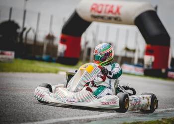 “Chicho” Grimaldi fue segundo en la primera fecha del Campeonato Argentino de Karting