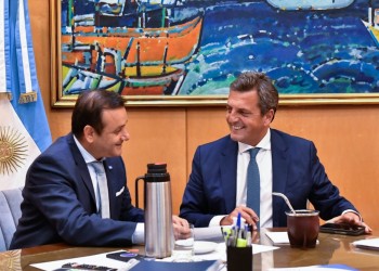 Herrera y Massa evaluaron los avances de la reglamentación de la Zona Aduanera Especial