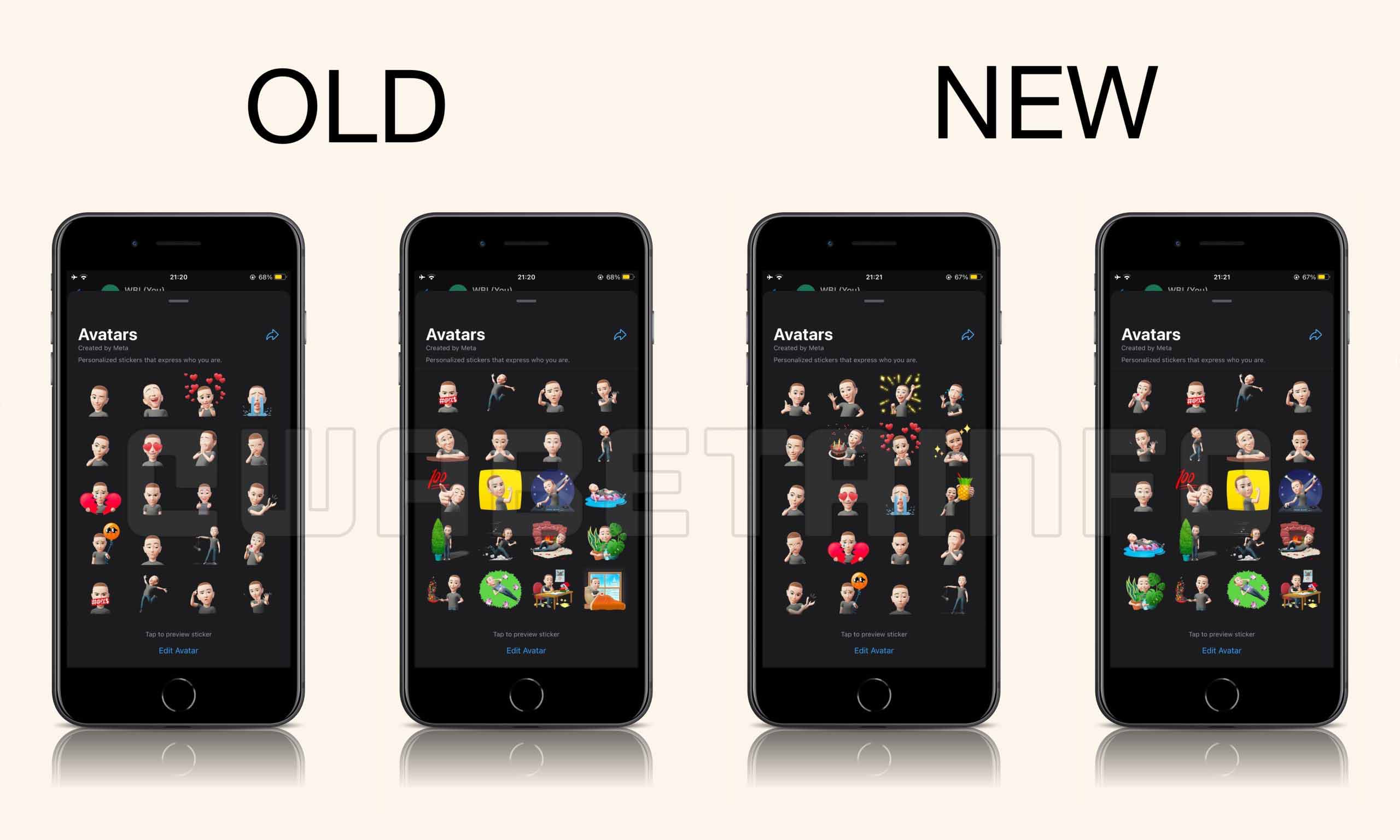 WhatsApp renueva sus stickers