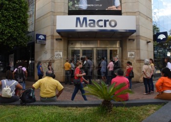 El paro bancario se siente en Posadas