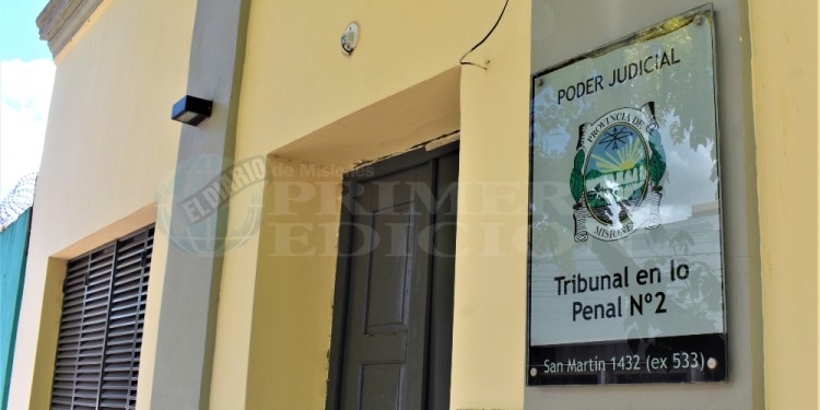 AUDIENCIAS, El debate por tratarse de un delito contra la integridad sexual se desarrolló solo con la participación de las partes en la sala de calla San Martín, centro posadeño.