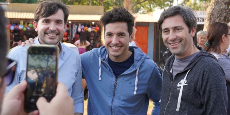 SIN ACUERDO. Tres de los posibles candidatos del frente que no tiene consenso y se disputa por los cargos.