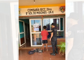 Atrapan a “William” con una batería y luces ajenas