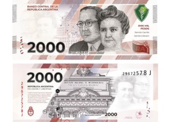El Gobierno confirmó que comenzará a emitir billetes de 2.000 pesos