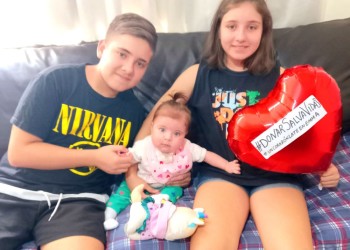 A casi cuatro meses de recibir un corazón, Emma Zippan pasó su primera noche en casa