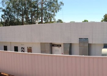 La lluvia evidenció filtraciones en el nuevo hospital de Libertad