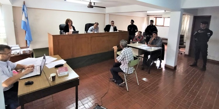 DURO TESTIMONIO. Reinaldo rompió el silencio ante el Tribunal Penal de Eldorado, ya que su hermano le contó en confianza problemas familiares.