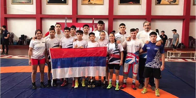 RENDIMIENTO SUPERLATIVO. Los representantes de la tierra colorada la rompieron en el Club Independiente.