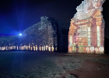 Show de imagen y sonido de San Ignacio ahora es láser y con nuevo equipamiento