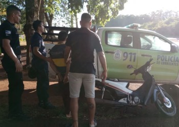 Recuperan en Colonia Liebig una moto robada en Misiones