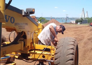 Encarnación avanza con las obras del nuevo acceso al puente San Roque González