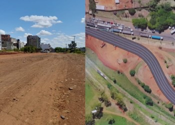Encarnación inició obra de ruta para albergar la cola al puente