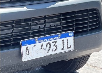 “Circular con una patente adulterada es motivo de retención de licencia y multa”