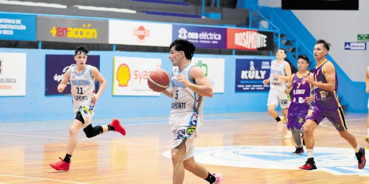 CARTA OFENSIVA. Labuckas fue el goleador del anfitrión, con 20 unidades