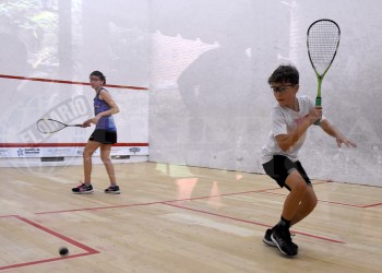 El Club Bajada Vieja recibió lo mejor del Squash regional 