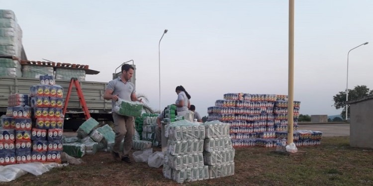 CONTROL EN SAN JOSÉ. El INYM decomisó una carga de 27.160 kilos de yerba mate sin estampillas