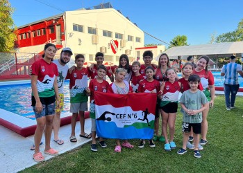 Natación: el CEF 6 de Oberá, presente en Chaco