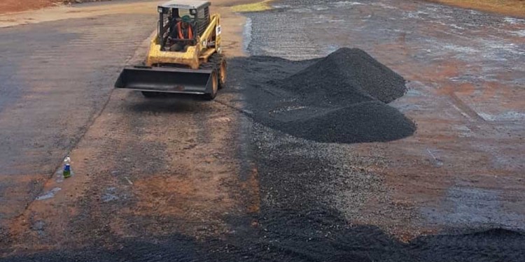 OBRAS EN MARCHA. El autódromo de Oberá está siendo remodelado.