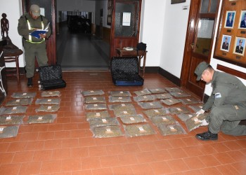 Detectan 37 kilos de droga en un colectivo que salió de Misiones