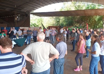 Inauguraron en Colonia Yapeyú planta de abono y biofertilizantes para yerba mate