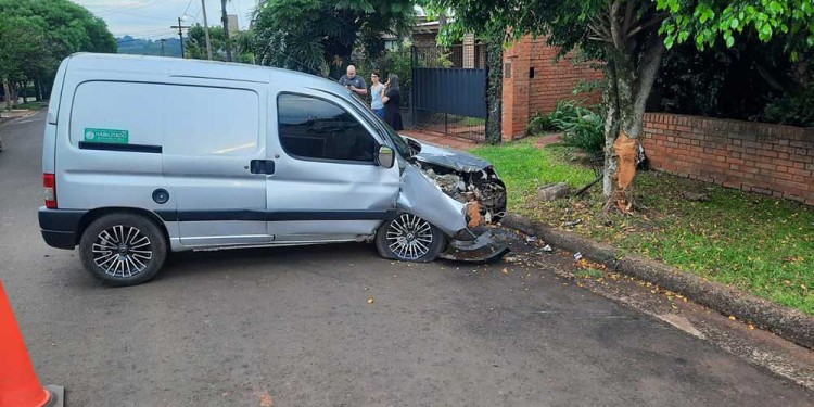 La Berlingo protagonista del choque