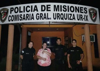 Policías reanimaron a una beba de dos meses en General Urquiza