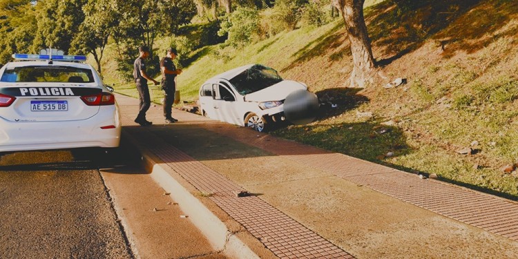 El Volkwaguen Gol protagonista del accidente