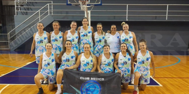 CANDIDATAS. Club Médico quiere repetir el título del año pasado. (Gentileza C.Reble)