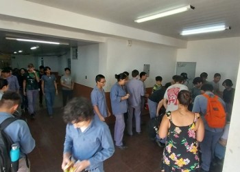 Sentada de la EPET 1: “Los chicos no solo quieren mejoras edilicias, quieren elementos de estudio”